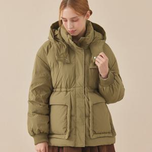 [매긴]아웃 포켓 후드 다운 점퍼_PBMF5W1JP1241