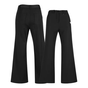 럭스골프 여성 백밴딩 와이드 기모 골프바지 MW25W290W