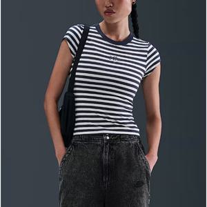 나이키 W 스포츠웨어 타이트 스트라이프 티셔츠 DD4 IH8475 410