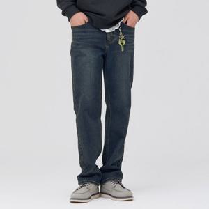 [체이스컬트](남) EFRK2327D04 이중직 기모 스트레이트데님팬츠_