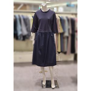 [트리아나][트리아나] 소고 이중배색 원피스TJ2PA08 (P003199829
