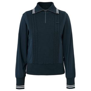 [와이드앵글]여성 TO 우븐 하이브리드 반집 방풍 스웨터 WWW25K32G9