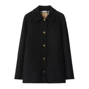 버버리 울 오버셔츠 8115289X BLACK