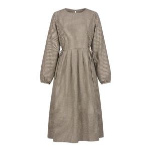 [코인코즈]코인코즈 체크 벌룬 원피스_DW4AO307