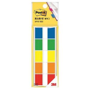 3M 포스트잇플래그 680-5KP(44x25mm) 노트 메모 점착 포스트 수업 필기 사무 오피스 문구 종이