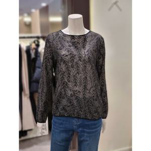 [트리아나]MARIO소고 라운드 긴팔블라우스 AL3BA11