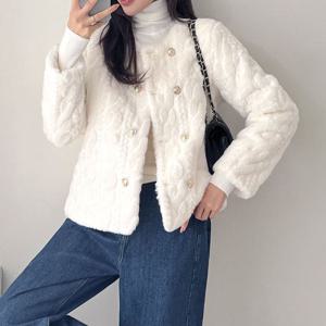 [나크21] 클래식한 페이크퍼 자켓 NK54-JI-10