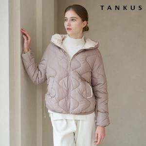 [탱커스]데일리 퀼팅 후드 패딩 점퍼 (TX4JP041L0)