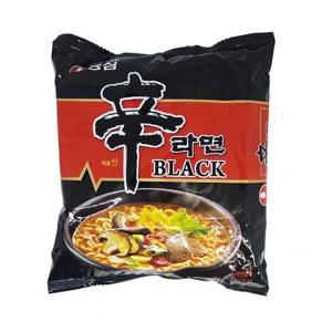 [농심] 농심 신라면 블랙 봉지 134g  12개
