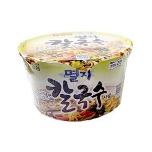 [농심] 농심 멸치칼국수 큰사발 75g 16개