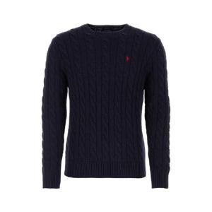 POLO RALPH LAUREN 미드나잇 블루 코튼 스웨터 710775885 001