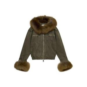 블루마린 무스탕 A522J203AC5235 BARK GREEN