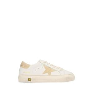 GOLDEN GOOSE KIDS MAY LEATHER UPPER CRYSTAL GTF00112F006767 10272