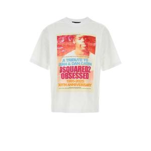 DSQUARED White cotton t shirt S71GD1587D20020 100