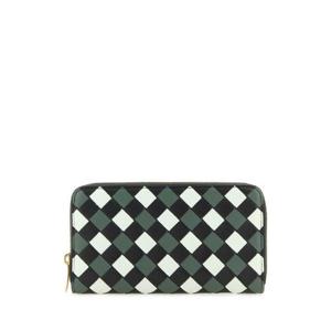 BOTTEGA VENETA 멀티컬러 나파 가죽 인트레치아토 지갑 742332V3TG3 2367