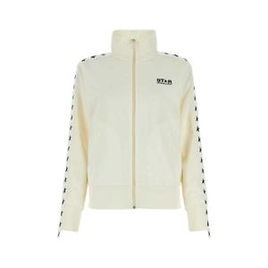 GOLDEN GOOSE DELUXE BRAND Ivory polyester Denise sweatshirt GWP00875P000520 81347