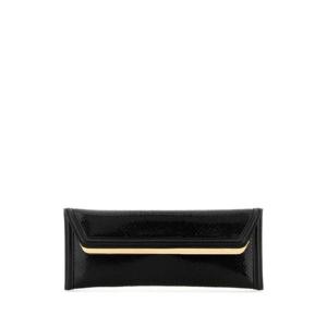 DSQUARED Black leather Evening clutch CLW004540907866 2124