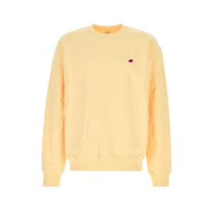 NEW BALANCE Pastel yellow cotton sweatshirt MT43541CAU CALCIUM