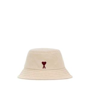 AMI Sand denim bucket hat UHA246DE0039 136