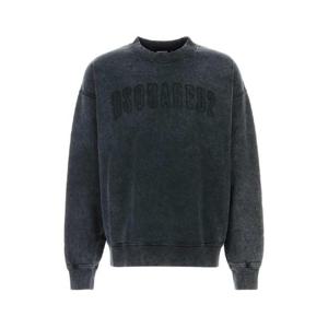 DSQUARED Graphite cotton sweatshirt S74GU0885S25030 814