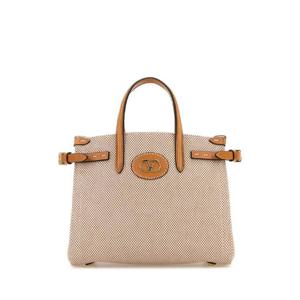 VALENTINO GARAVANI Two-tone canvas Antibes handbag 6W2B0R20EZT R2H