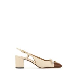 VALENTINO GARAVANI Sand leather VLogo Signature pumps 7W0S0MH9DDT AHA