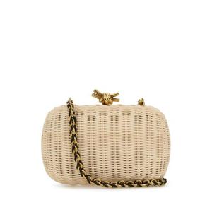 BOTTEGA VENETA Raffia Knot clutch 804527V4H42 9813