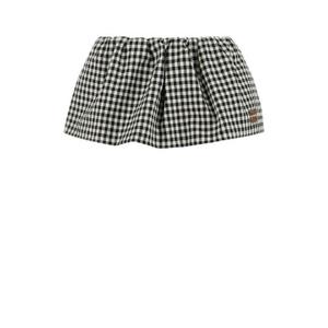 MIU MIU Embroidered cotton mini skirt MG2200SOOO12OF F0964