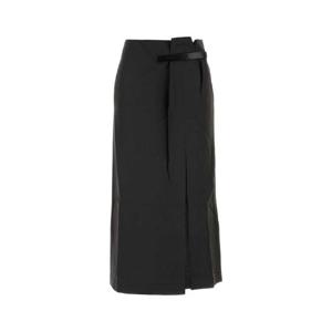 JW ANDERSON Graphite viscose blend skirt SK0191PG1684 599