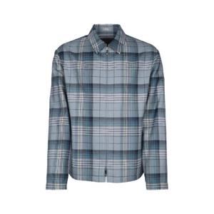 DIOR HOMME CAMICIA CHECK AZZURRA 513C540A6474 880