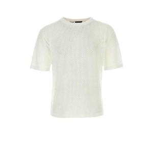 LOEWE PAULAS IBIZA White mesh Paula s Ibiza t shirt H616Y14K39 WHITE