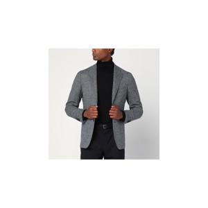 TAGLIATORE Grey single breasted jacket herringbone pattern 1SMC22K630007XLTAGLT-N1295
