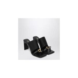 BALENCIAGA Black leather Bel Air sandals 827913WB2X1XIBALEN-1082