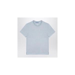 PRADA 라이트 블루 코튼 티셔츠 착용 3548BOOO145SXHPRADA-F0M10