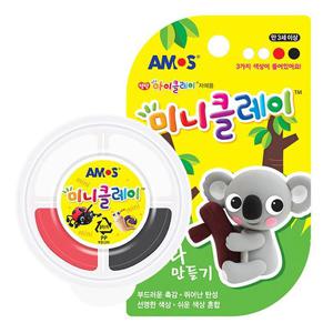 작은클레이 아모스 미니 클레이 만들기 코알라 1P 점토 미술놀이
