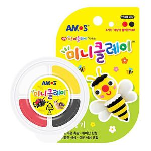 작은클레이 아모스 미니 클레이 만들기 꿀벌 1P 점토 미술놀이