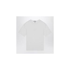 CP COMPANY 화이트 코튼 크루넥 티셔츠 17CMTS181A005697GXHCPCOM-103