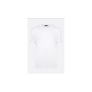 GIORGIO ARMANI stretch jersey t shirt with logo embroidery 3GST52SJP4ZU090