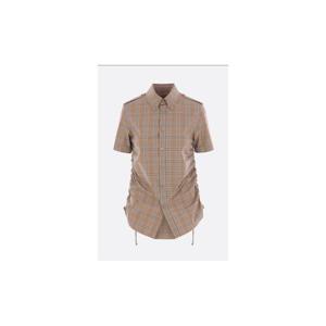 BURBERRY short-sleeve shirt in check poplin 8107968C2044
