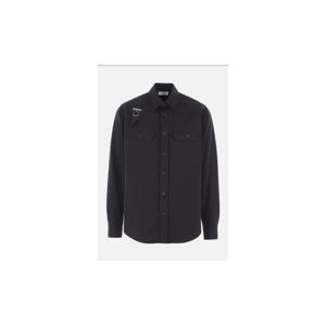 ALEXANDER MCQUEEN Harness shirt in poplin 838500QSAA91000