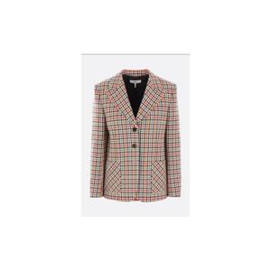 CHLOE 체크 울 테일러드 재킷 CH25SVE513039CA