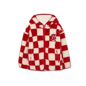 MLB키즈자켓 NQK 7AFDD0136-45RDS CHECKER BOARD 후리스 점퍼