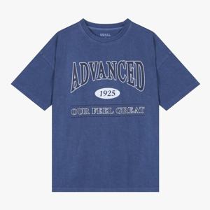 [유솔(아동)][유솔] UNI 피그먼트 오버핏 그래픽 티셔츠 ULRA25406