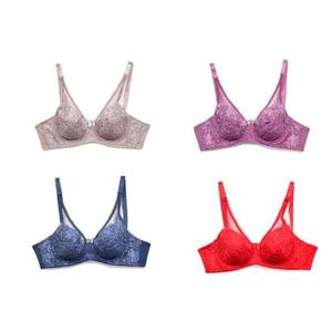 (보엠) 레이스 여성 풀컵 노몰드 와이어 B컵 브 GWM