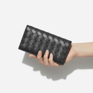 보테가베네타 인트레치아토 슬림 남성 장지갑 749434 VCPQ4 8803