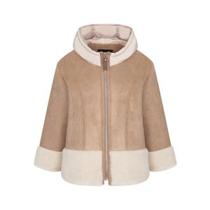 [보니스팍스]  B1G42MJK510 반후드  인조 무스탕 점퍼