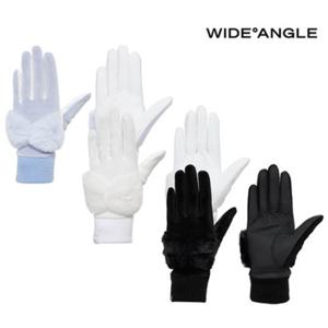 [와이드앵글]   WWW25V01   여성 CO 리본 방한 양손 장갑