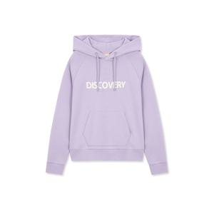 디스커버리후드티 XQD DWHD42034-LVD 레터링 여성 후드티