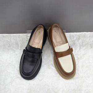 [탠디]여성 경량 블록 로퍼 X2HS42DY13 CAMEL BLACK 4DC JJ