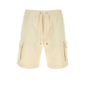 26SS 브루넬로 쿠치넬리 Cream 코튼 bermuda 숏츠 M252DU0025C5797